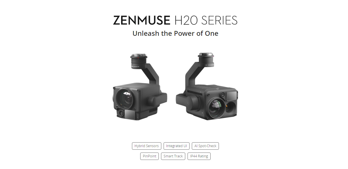 DJI Zenmuse H20 Serisi Endüstriyel Kameralar