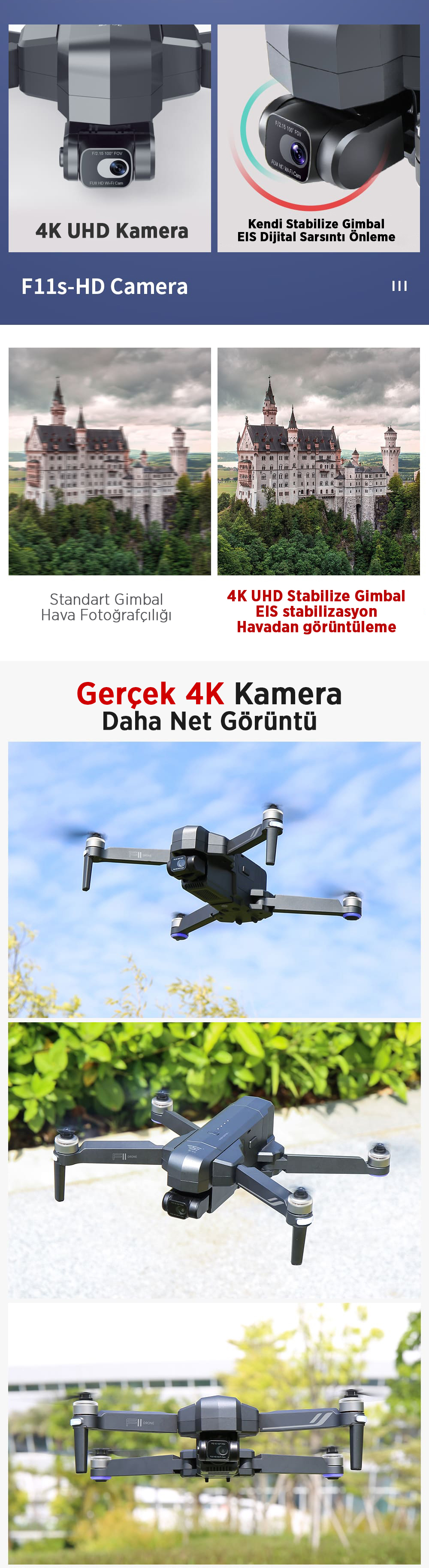 4K drone